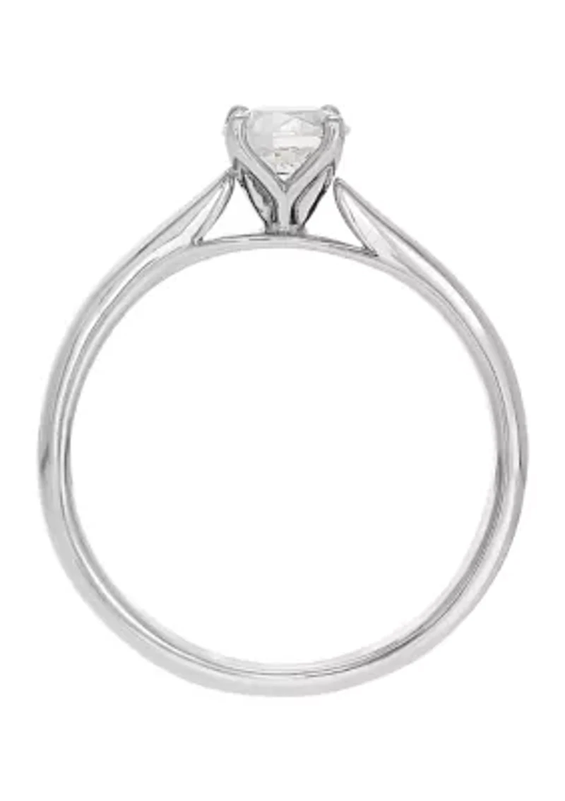 Grown With Love / ct. t.w. Lab Grown Diamond Solitaire Ring in 14K Gold