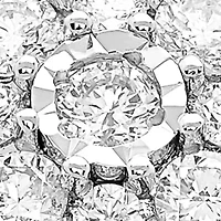 My Forever 1 ct. t.w. Diamond Composite Engagement Ring in 10k White Gold 