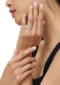 ct. t.w. Diamond Ring in 14K White Gold