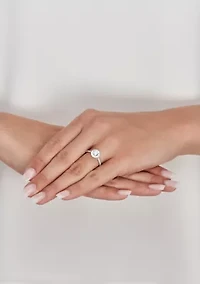 Grown With Love 1 1/2 ct. t.w. Lab Grown Diamond Engagement Ring in 14K White Gold