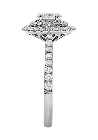 ct. t.w. Lab Created Diamond Ring in 14K White Gold