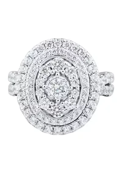 2 ct. t.w. Diamond Engagement Ring in 14K White Gold