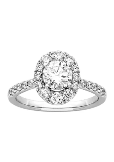 1.75 ct. t.w. Lab Grown Diamond Engagement Ring in 14K White Gold