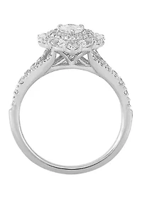 1/2 crRing in 14K White Gold