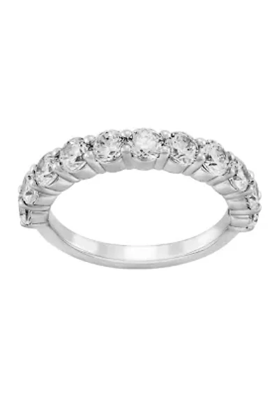 Grown With Love Lab-Created Diamond Band in 14K White Gold