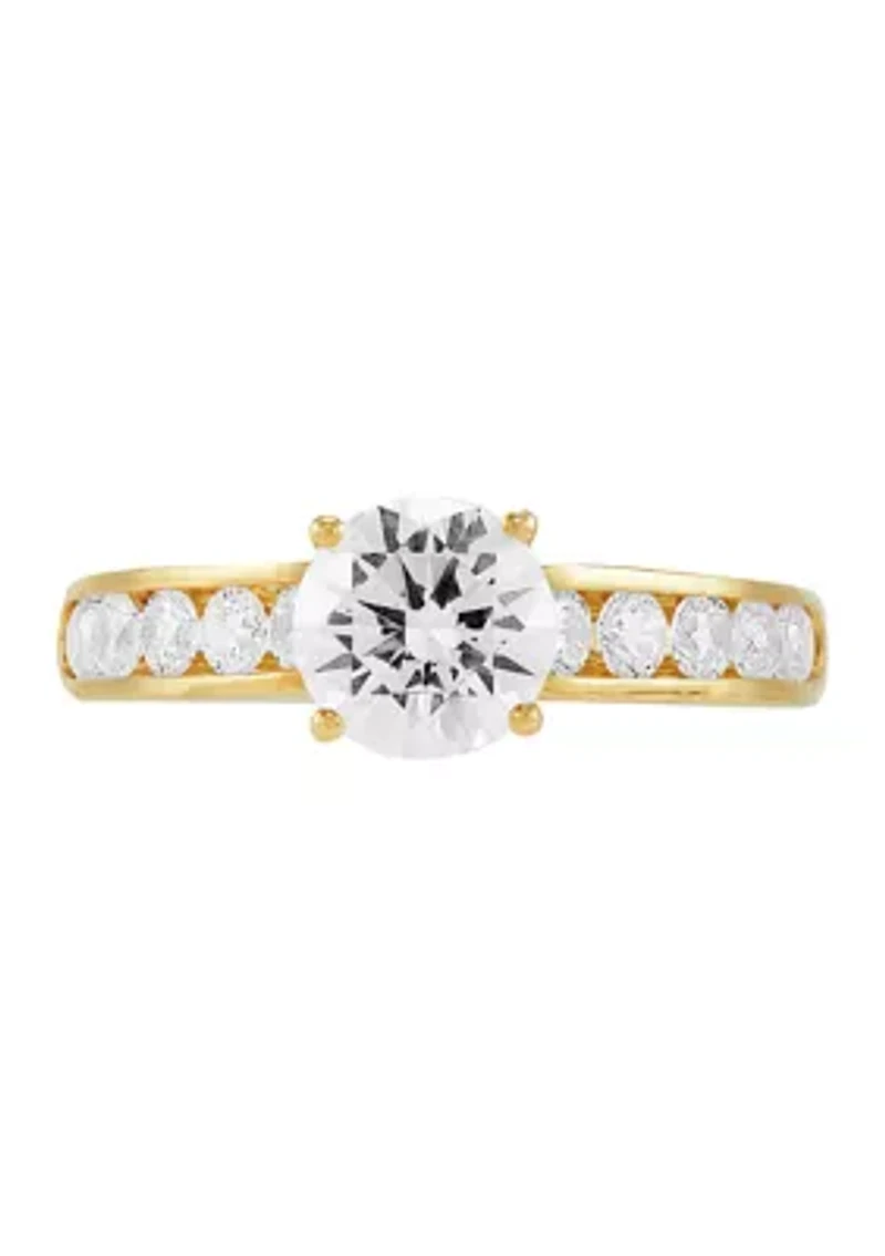 1.75 ct. t.w. Lab Created Diamond Ring in 14K Yellow Gold
