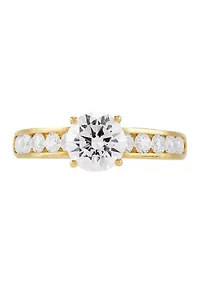 1.75 ct. t.w. Lab Created Diamond Ring in 14K Yellow Gold