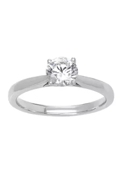 Grown With Love 3/4 ct. t.w. Lab Grown Diamond Solitaire Ring in 14K White Gold