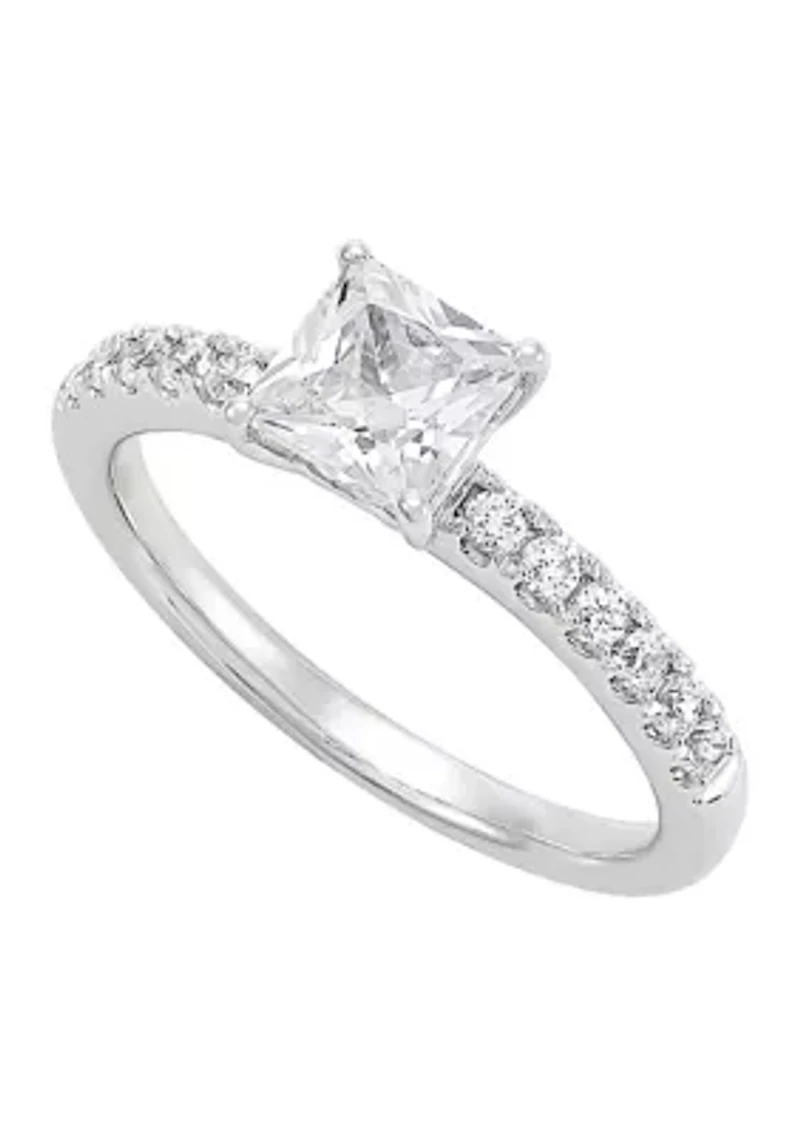 1.25 ct. t.w. Lab Created  Diamond Ring in 14K White Gold