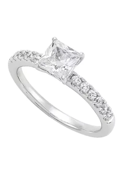 1.25 ct. t.w. Lab Created  Diamond Ring in 14K White Gold
