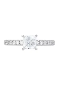 1.25 ct. t.w. Lab Created  Diamond Ring in 14K White Gold