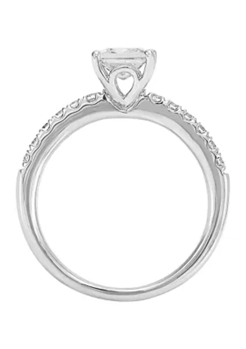 1.25 ct. t.w. Lab Created  Diamond Ring in 14K White Gold
