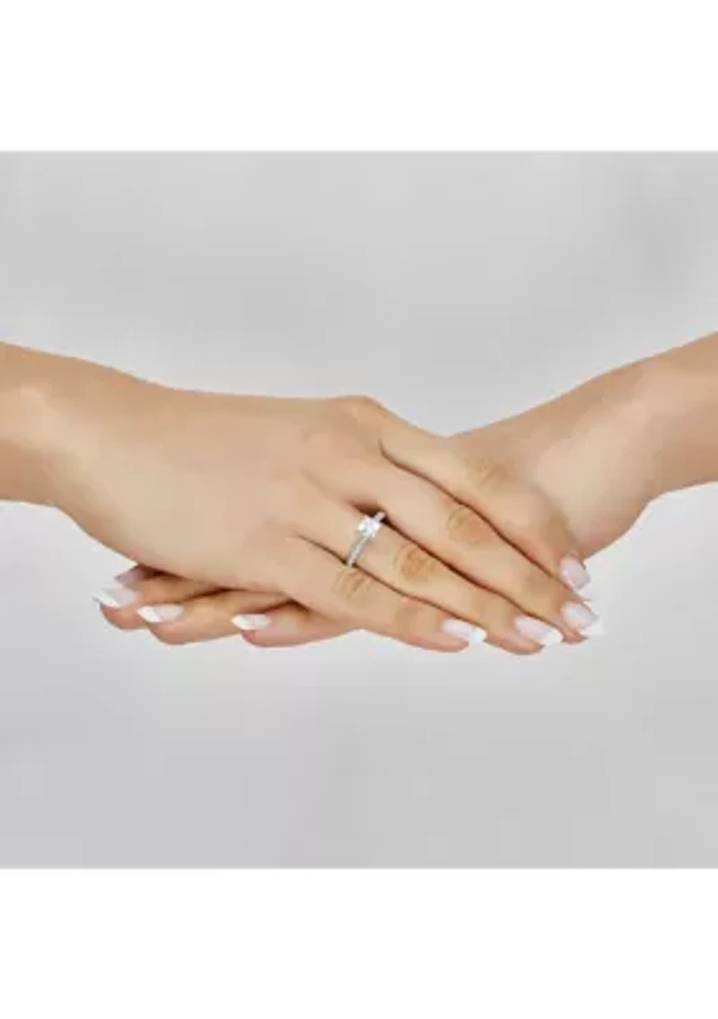 1.25 ct. t.w. Lab Created  Diamond Ring in 14K White Gold