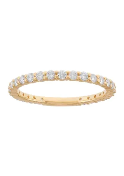 1/2 ct. t.w. Diamond Band Ring in 14K Yellow Gold