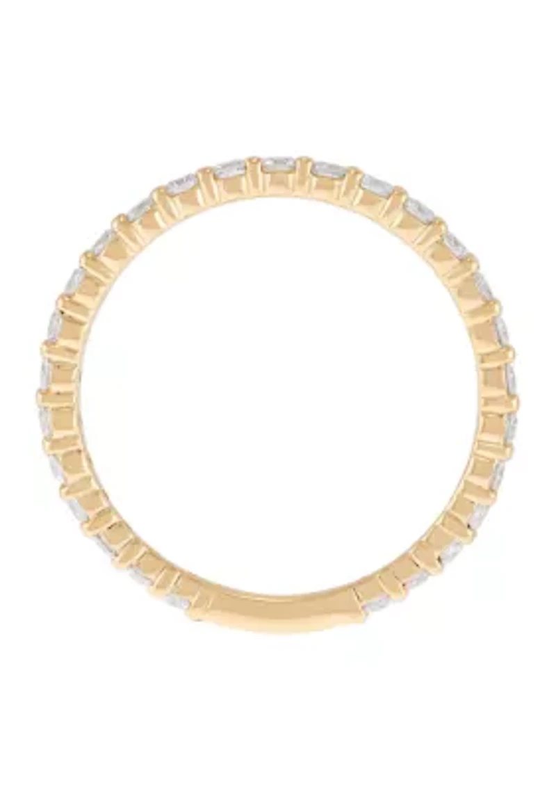 1/2 ct. t.w. Diamond Band Ring in 14K Yellow Gold