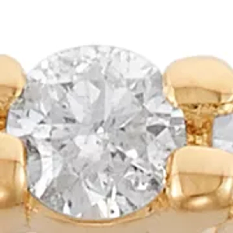 Diamond Band Ring in 14K Yellow Gold