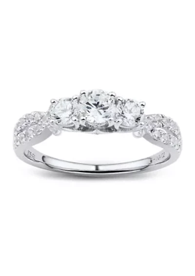 1 ct. t.w. Diamond Ring in 14K White Gold