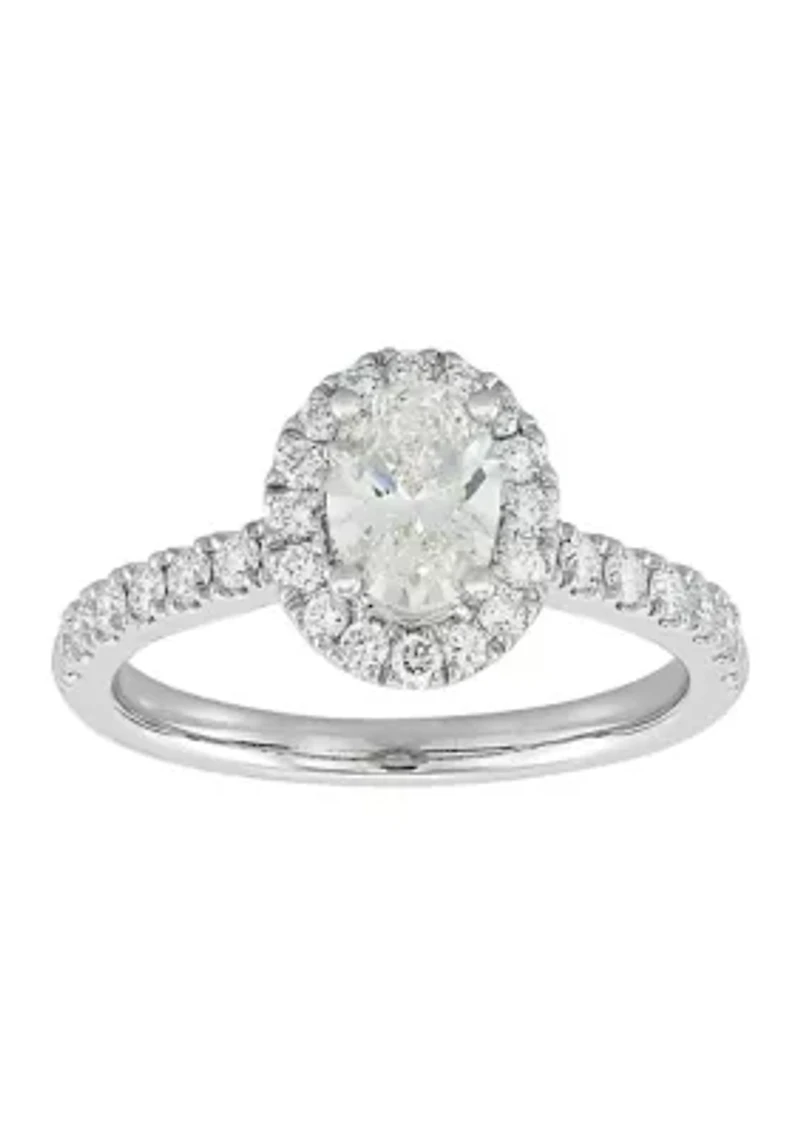 1.25 ct. t.w. Grown With Love Lab-Created Diamond Ring in 14k White Gold