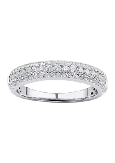 1/2 ct. t.w. Diamond Ring 10K White Gold