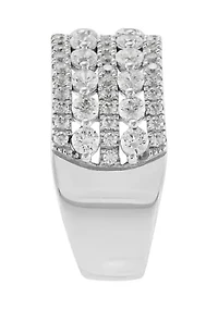 Lab Created 2 ct. t.w. Lab Grown Diamond Ring in 14K White Gold