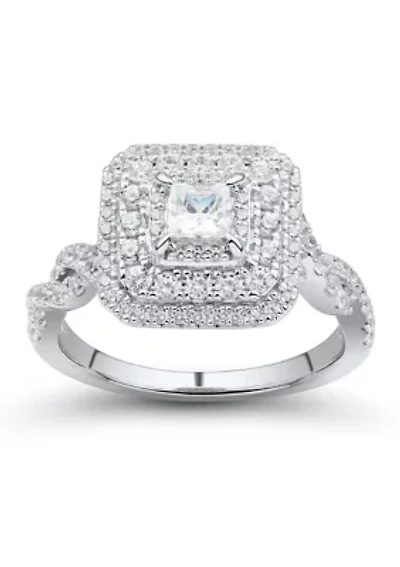 1 ct. t.w. Diamond Ring in 14K White Gold