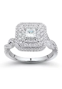 1 ct. t.w. Diamond Ring in 14K White Gold
