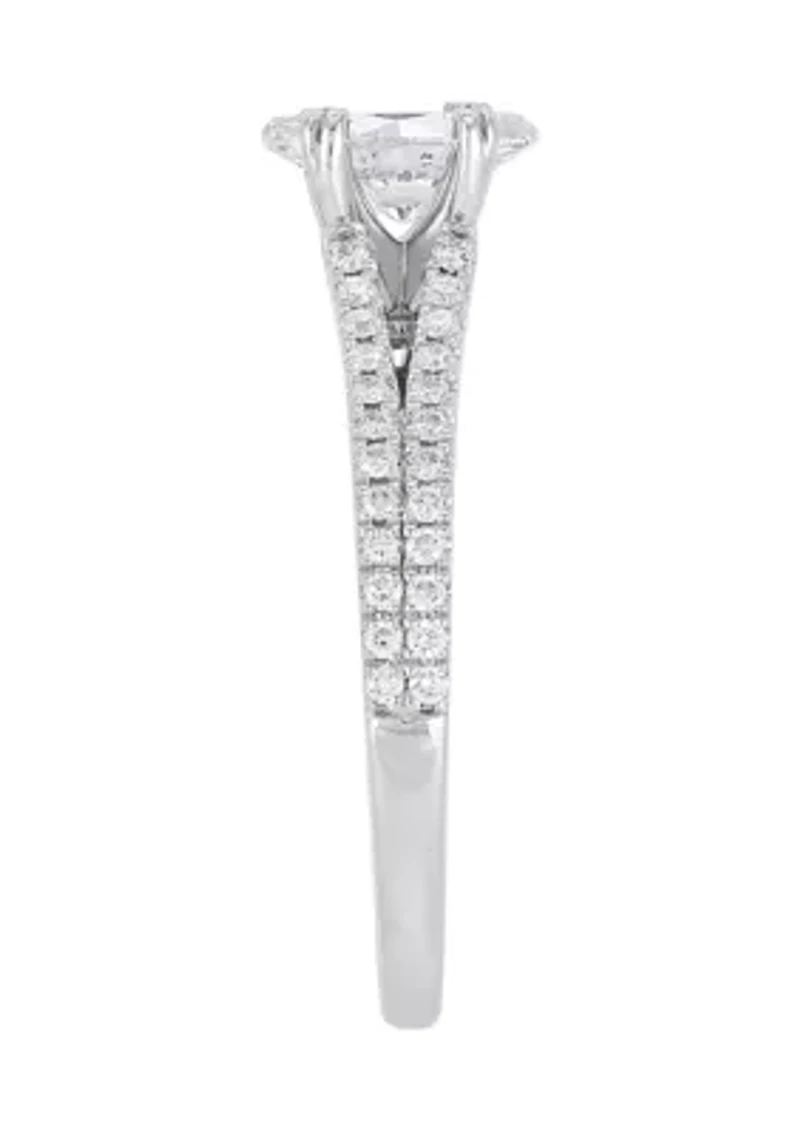 1.0 ct. t.w. Diamond Ring in Platinum