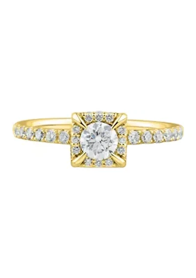3/4 ct. t.w. Diamond Ring in 14K Yellow Gold 