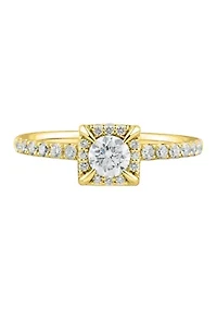 3/4 ct. t.w. Diamond Ring in 14K Yellow Gold 