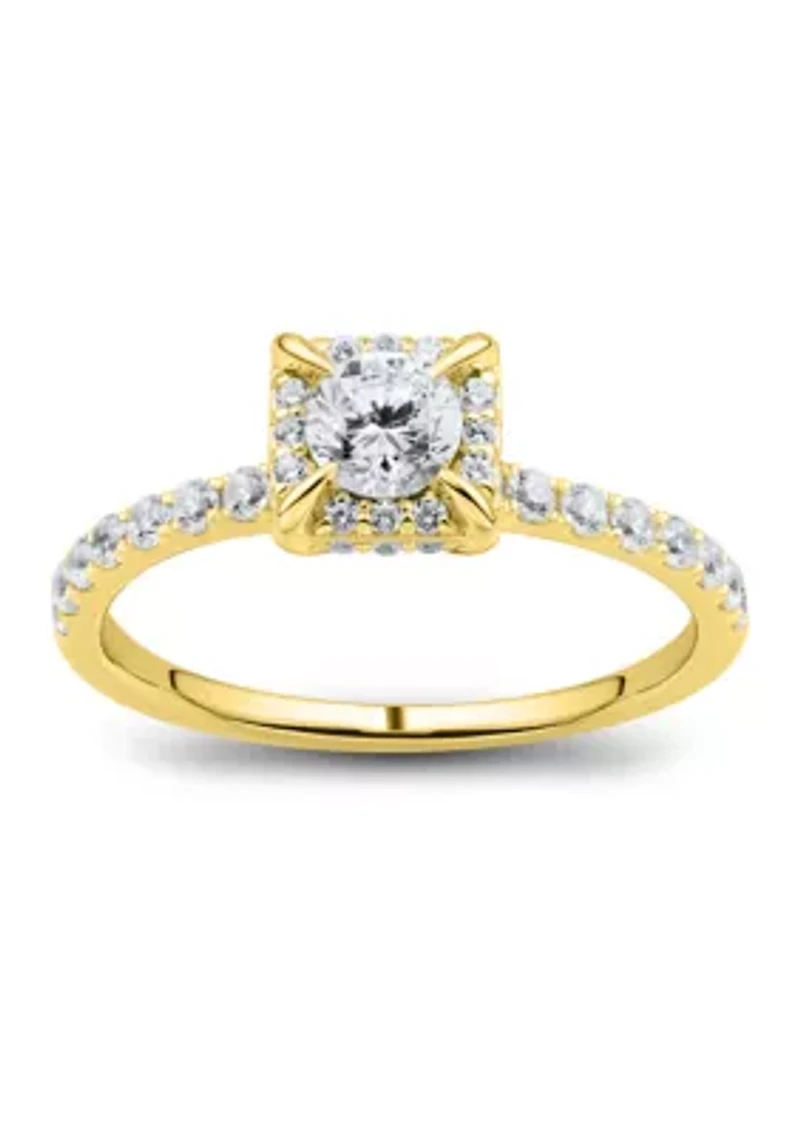3/4 ct. t.w. Diamond Ring in 14K Yellow Gold 