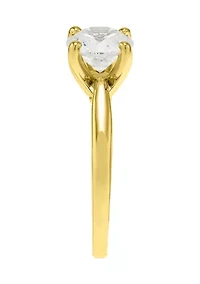 1 ct. t.w. Lab Grown Diamond Ring in 10K White Gold