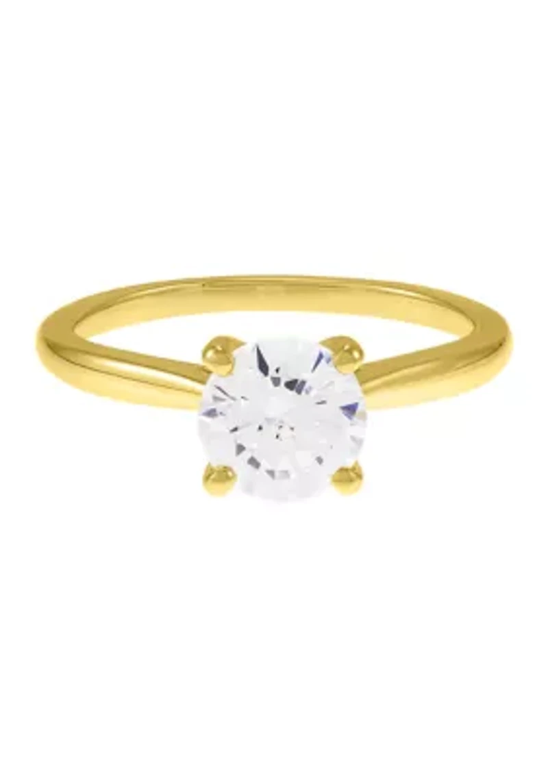 1.5 ct. t.w. Lab Grown Diamond Ring in 10K Yellow Gold