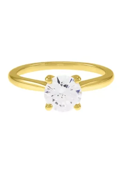 1.5 ct. t.w. Lab Grown Diamond Ring in 10K Yellow Gold