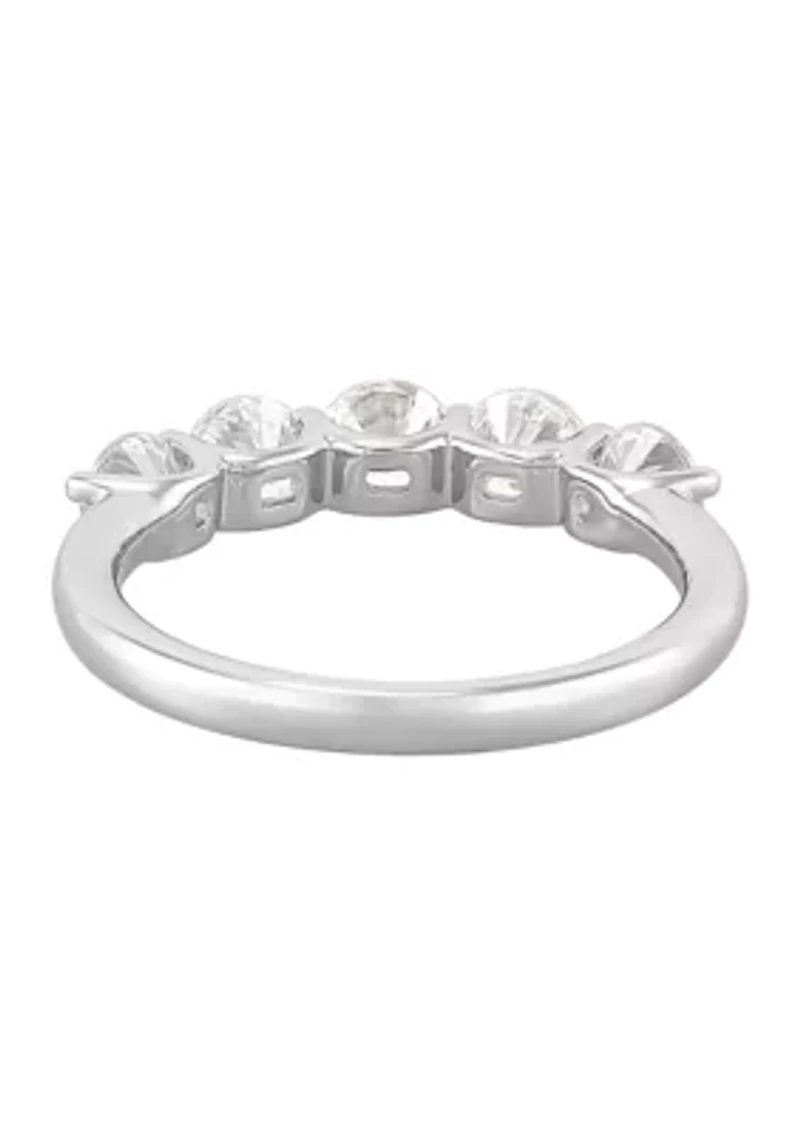 1.5 ct. t.w. Lab Created Diamond Band Ring in 14K White Gold