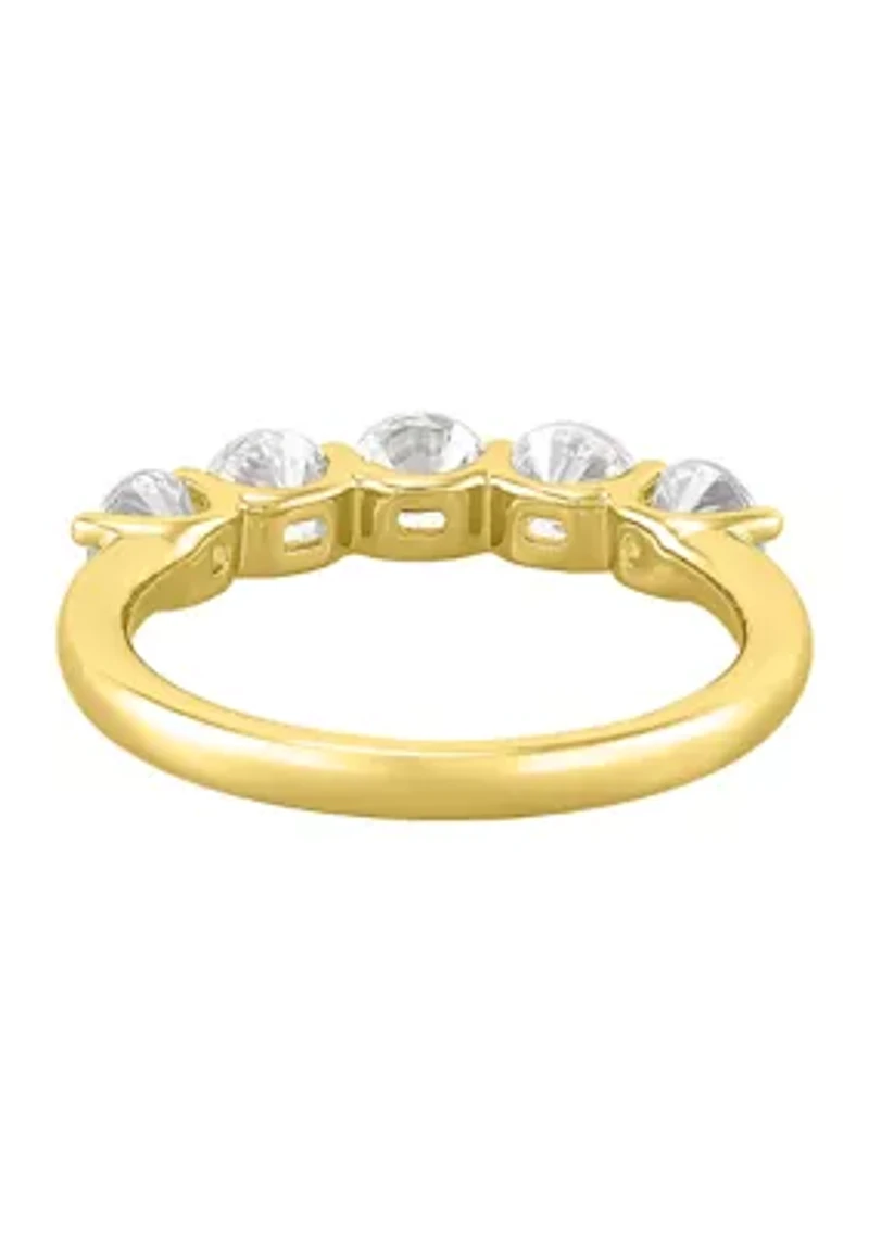 1.5 ct. t.w. Lab Grown Diamond Ring in 14K Yellow Gold