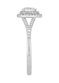 Diamond Ring in 10K White Gold