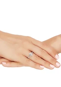 Diamond Ring in 10K White Gold