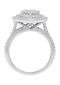 Diamond  Ring in 10K White Gold