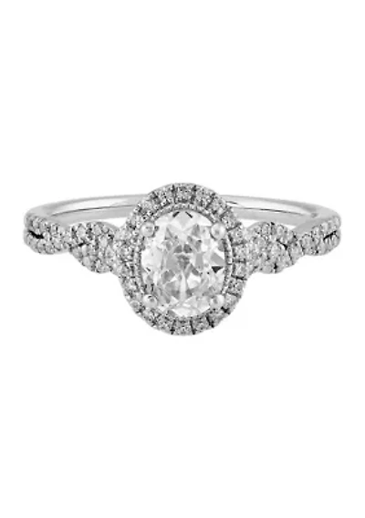 1 ct. t.w. Diamond Ring in 14K White Gold