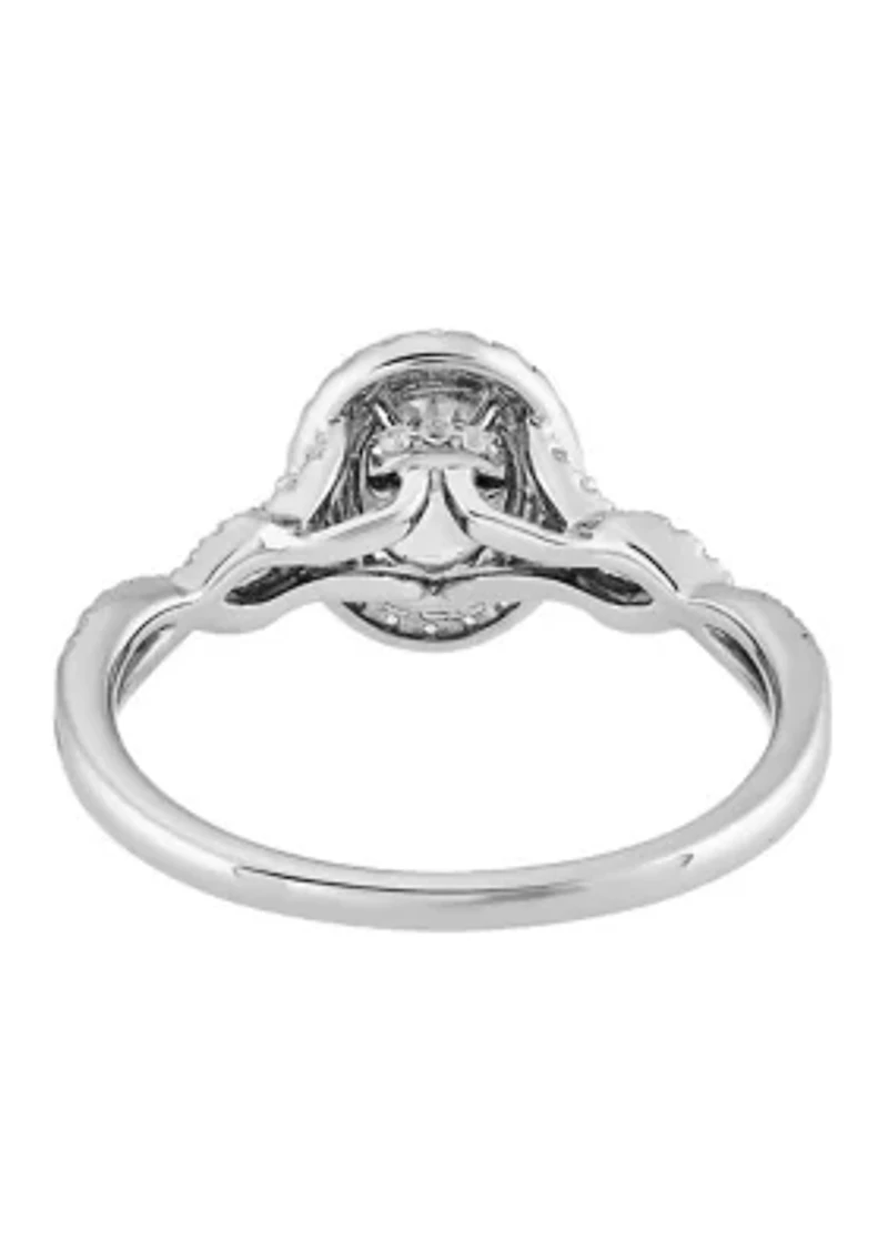 1 ct. t.w. Diamond Ring in 14K White Gold