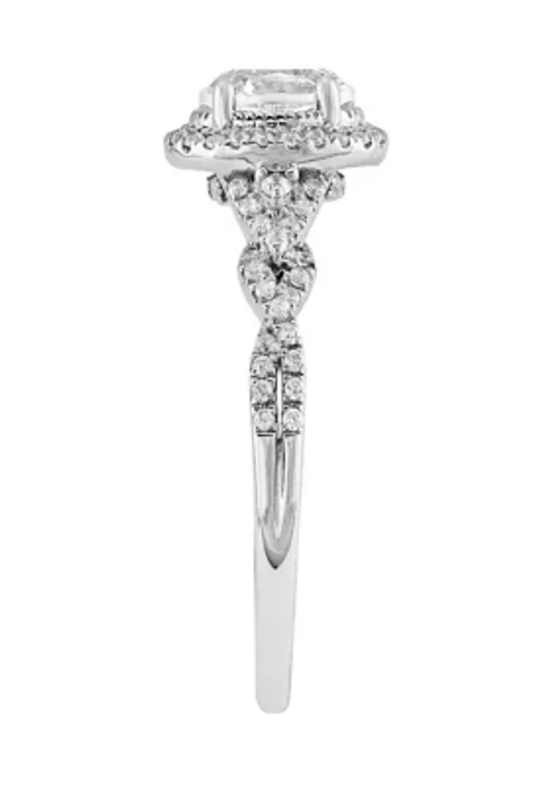 1 ct. t.w. Diamond Ring in 14K White Gold