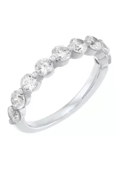 1.5 ct. t.w. Diamond Band Ring in 14K White Gold
