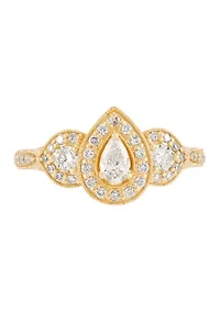 3/4 ct. t.w. Diamond Ring in 14K Yellow Gold