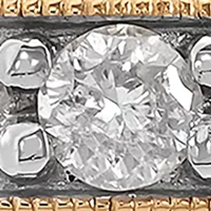 1/2 ct. t.w. Lab Grown Diamond Band Ring in 10K Yellow Gold