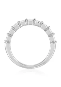 Diamond Band Ring in 14K White Gold