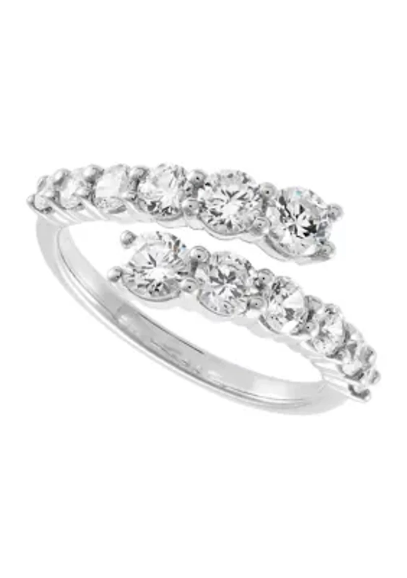 1.5 ct. t.w. Lab Grown Diamond Ring in 10K White Gold
