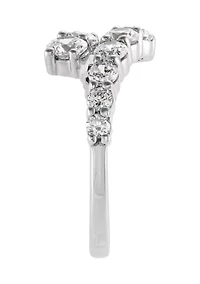 1.5 ct. t.w. Lab Grown Diamond Ring in 10K White Gold