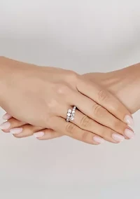 1.5 ct. t.w. Lab Grown Diamond Ring in 10K White Gold