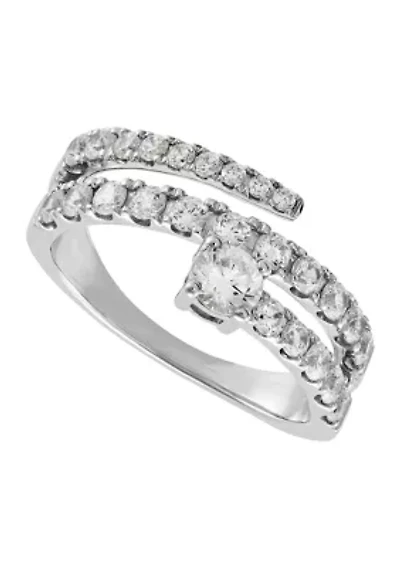 1.25 ct. t.w. Lab Grown Diamond Ring in 10K White Gold