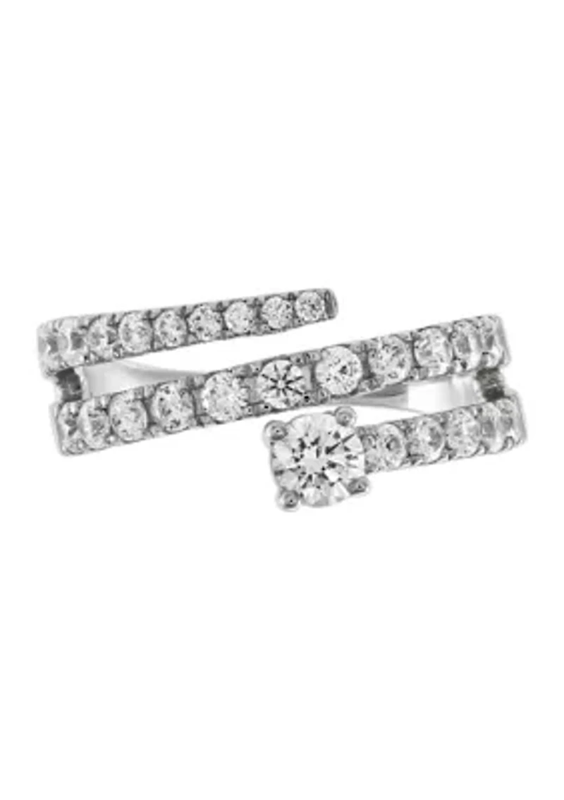 1.25 ct. t.w. Lab Grown Diamond Ring in 10K White Gold